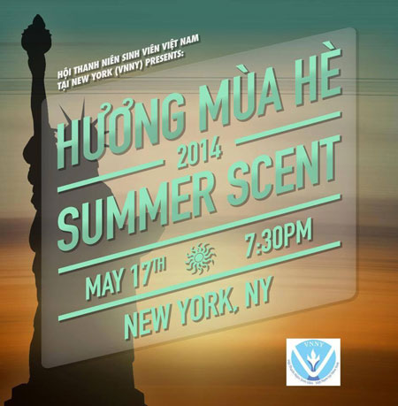 Du học sinh Việt sắp có cơ hội thưởng thức “Hương mùa hè”. Ành - Hội TNSVVN tại New York