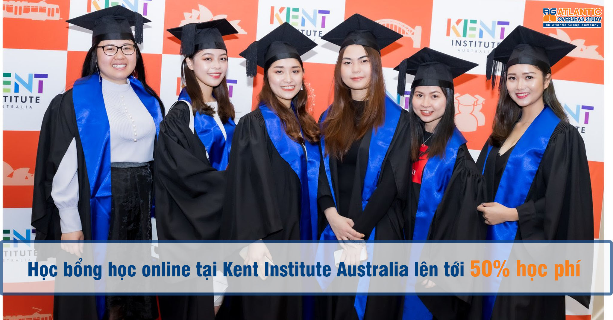 Học bổng học online tại Kent Institute Australia lên tới 50% học phí