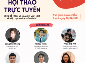 Workshop Online: “Chia sẻ của sinh viên Nanyang Institute of Management (NIM) về việc học online mùa dịch”