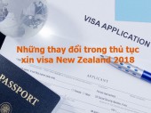 Cập nhật thay đổi về Luật Visa New Zealand (08/08/2018)